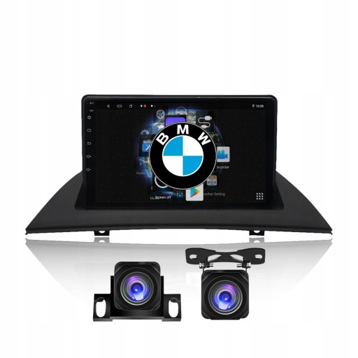 РАДИО 2DIN ANDROID BMW X3 E83 6G 128 ГБ CARPLAY DSP