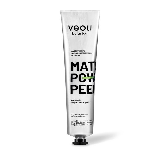 Veoli Botanica - Peeling do twarzy Matcha - 75ml