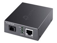 TP-LINK 10/100/1000 Мбит/с RJ45 до 1000 Мбит/с, одномодовый SC WDM, двунаправленный