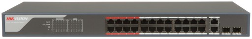 SWITCH POE DS-3E1326P-EI(V2) 24-PORTOWY SFP Hikvis