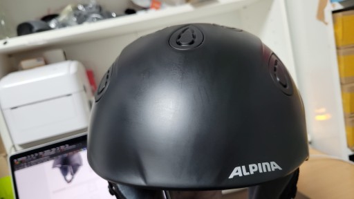 Kask narciarski ALPINA GRAP 2.0 rozm 54-57cm Drobne Ryski