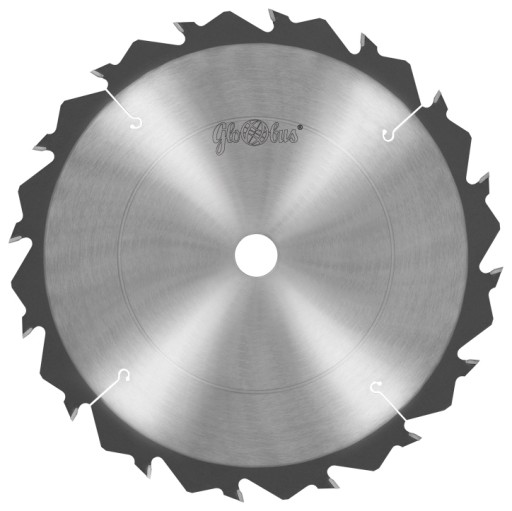 Пила твердосплавная 300x30x3,2/2,2/14z с ограничителем GLOBUS