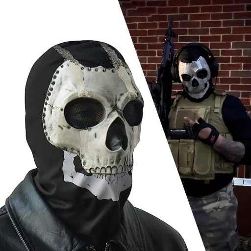 Call of Duty Призрак МАСКА ПРИЗРАК ЧЕРЕП ХЭЛЛОУИН