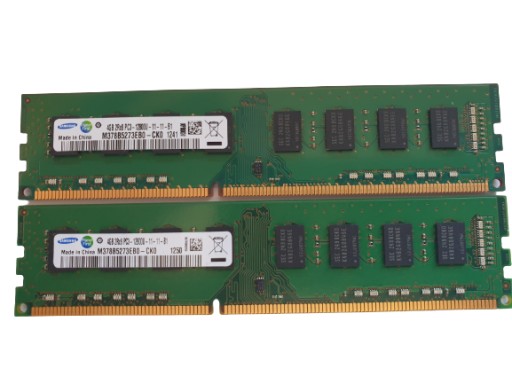 Оперативная память 8 ГБ 2x4 ГБ DDR3 DIMM 1600 МГц PC3 12800U