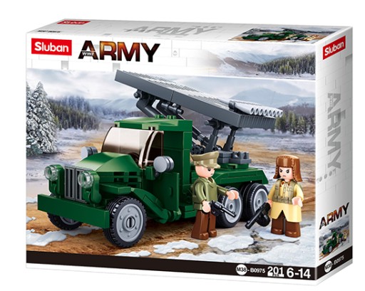 БЛОКИ КАтюша РАКЕТНЫЙ ГРУЗОВИК + LEGO ОРУЖИЕ