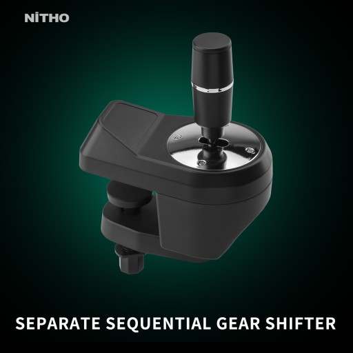 Гоночный руль NITHO DP1 для компьютерных игр, симулятор вождения автомобиля