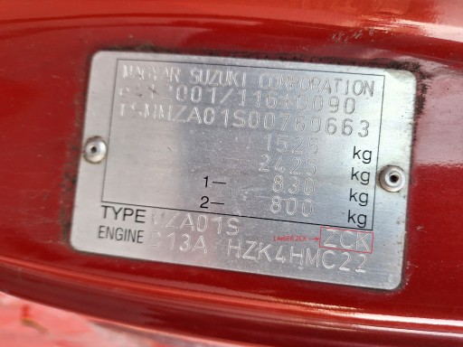 SUZUKI SWIFT 3 III 4 IV MK6 MZ ЛИФТ ПЕРЕДНИЙ БАМПЕР КАПОТ ФОНАРЬ КРЫЛО ZCK