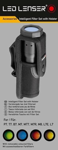 Чехол для фонарей Ledlenser с фильтрами