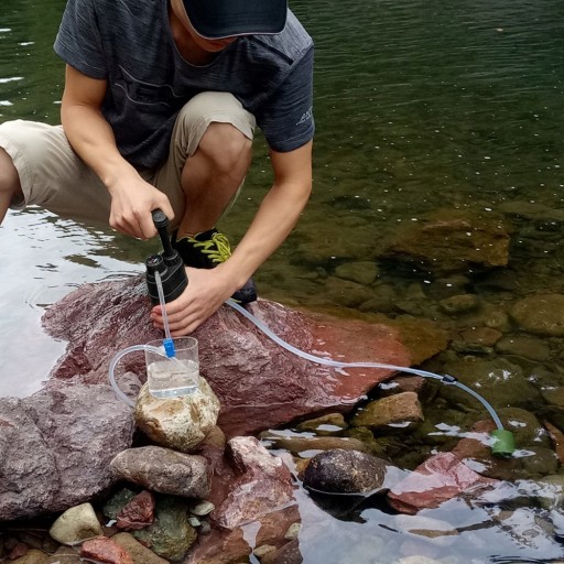 ТУРИСТИЧЕСКИЙ ПОРТАТИВНЫЙ ФИЛЬТР ДЛЯ ВОДЫ ДЛЯ КЕМПИНГА