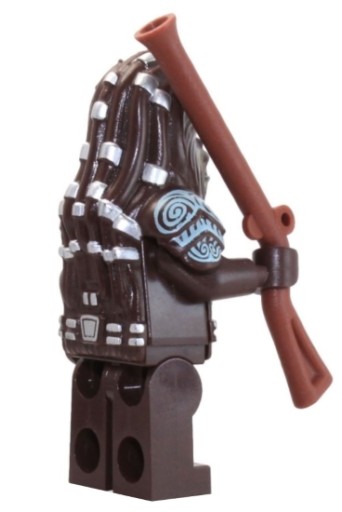 Lego Star Wars - Шеф Тарффул (Генерал Вуки) + оружие! 75043 sw0530