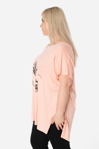 Большая длинная женская блузка Туника Oversize 645-03