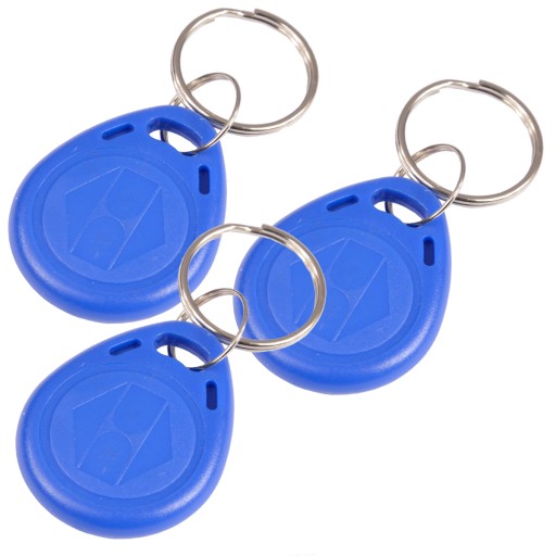 RFID БЕСКОНЕЧНЫЙ КЛЮЧ ПАЛЕЦ 125 кГц - 3 ШТ. СИНИЙ