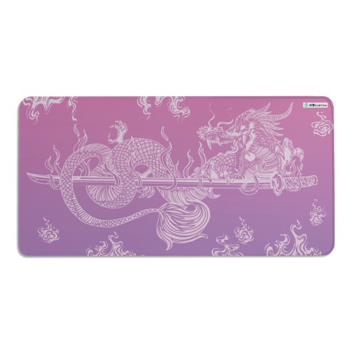 DUŻA PODKŁADKA MATA POD MYSZKĘ MYSZ 100x50 XXXL KBcustom Biurko Dragon 13