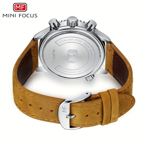 MINIFOCUS Многофункциональные светящиеся модные мужские кварцевые часы WR