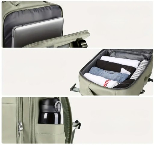 Рюкзак для ручной клади в самолет 45x30x20 USB