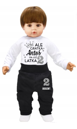 Komplet urodziny Ale gratka ma już 2latka IMIĘ 98