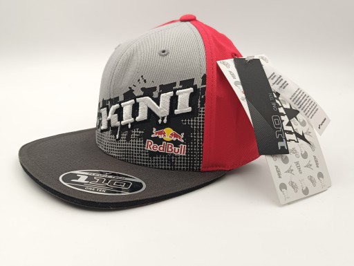 Кепка KINI Red Bull наклоненная красная/черная
