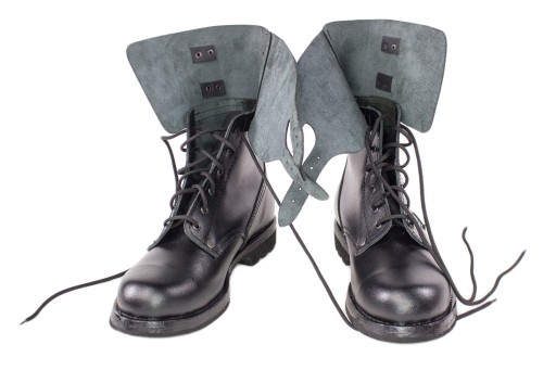 Buty Wojskowe OPINACZE WP Taktyczne Czarne R.46,5