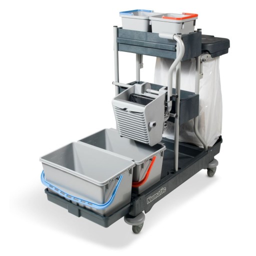 Numatic SM 1415 SRK2 Тележка для мытья полов для вывоза мусора с прессом