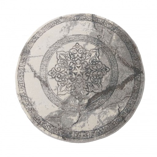 КРУГЛЫЙ КОВЕР CIRCLE VISTA 04-GRAY GREY HIT 120 CM