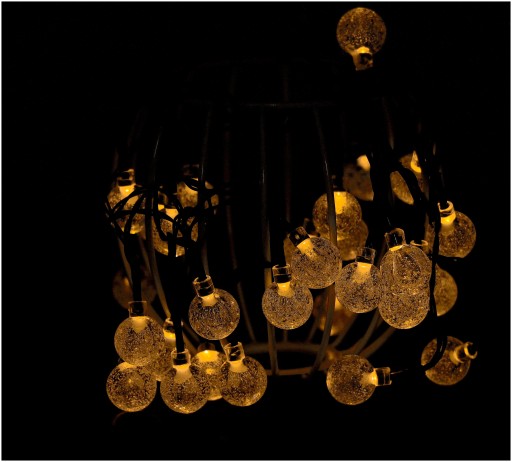 Солнечная садовая гирлянда 5M LED Водонепроницаемая