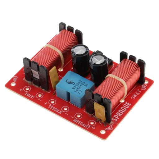 -4X Way Crossover Frequency Divider Bass