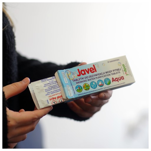 Таблетки для очистки и дезинфекции воды Javel 20 шт.
