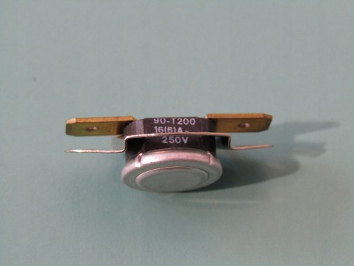 БИМЕТАЛЛИЧЕСКИЙ ТЕРМОСТАТ 90°C NC 16A 250V PEPI США