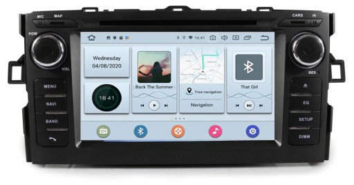 РАДИОНАВИГАЦИОННАЯ TOYOTA AURIS ANDROID 4/64ГБ+CAM