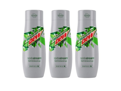 SODASTREAM Сироп Mountain Dew Light 3 x 440 мл