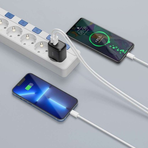 БЫСТРОЕ СЕТЕВОЕ ЗАРЯДНОЕ УСТРОЙСТВО USB-C - SAMSUNG HUAWEI