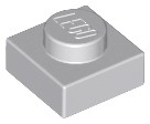 Лего 3024 Тарелка 1х1 серая LBG 10 шт НОВИНКА