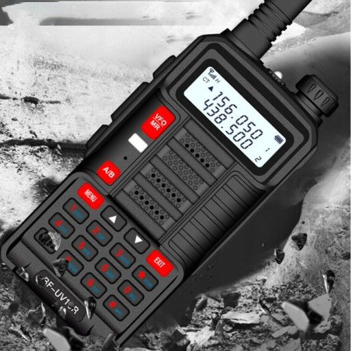 Рация Baofeng UV-10R 10 Вт 4800 мАч черная