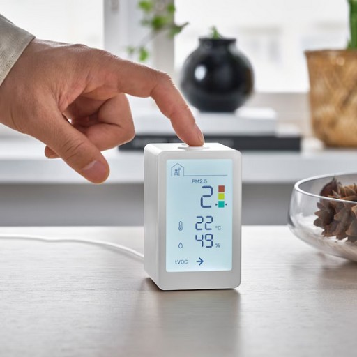 Датчик качества воздуха и влажности Термометр Гигрометр SMART Vindstyrka