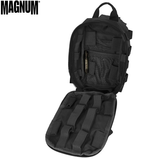 АППЕТЕЧКА ПЕРВОЙ ПОМОЩИ MED THIGH MAGNUM, СЪЕМНЫЙ БАК, ЧЕРНАЯ