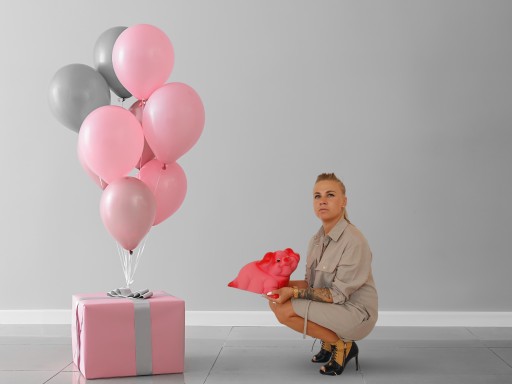 DUŻA SKARBONKA ŚWINKA Z NAPISEM IMIENIEM TWÓJ NAPIS PERSONALIZOWANA RÓŻOWA