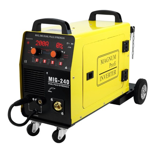 Spawarka MIGOMAT MAGNUM MIG 240 Dual Puls 4x4 3w1