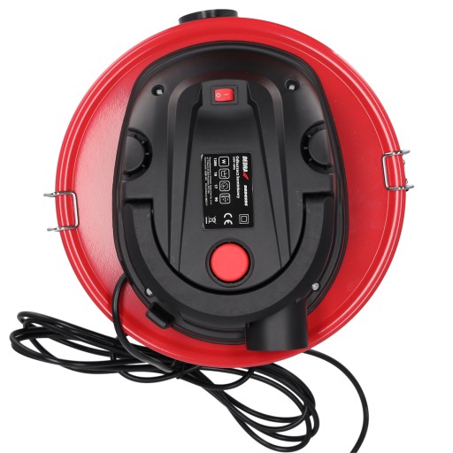 ПРОМЫШЛЕННЫЙ КАМИН ПЫЛЕСОС DEDRA ДЛЯ ГРИЛЯ ASH 1200W 18L ВОЗДУХОДУВКА