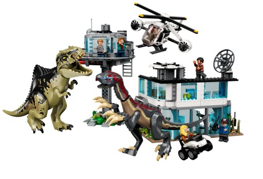 LEGO 76949 JURASSIC WORLD НАПАДЕНИЕ ГИГАНОТОЗАВРОВ