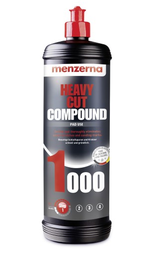 Набор полировальных паст Menzerna 1000 2500 3000