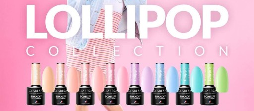 CLARESA LOLLIPOP HYBRID ЛАК 1 ПАСТЕЛЬНО-ОРАНЖЕВЫЙ