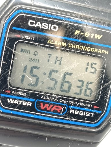 Мужские часы Casio F-91 F-91W