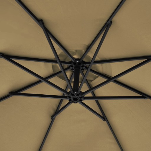 Parasol Songmics beże i brązy 300 x 245 cm