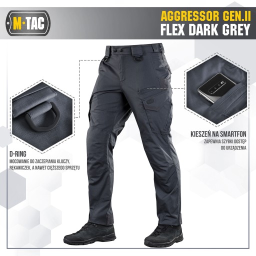 Тактические брюки M-Tac Men's Aggressor Gen.II Flex DG 32/30