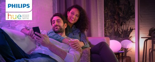 PHILIPS HUE Белая и цветная умная лампа GU10 x3
