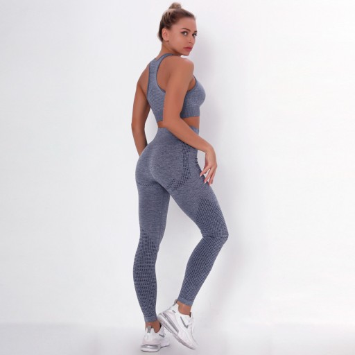 Спортивный комплект из двух предметов SET LEGGINGS топ FITNESS Gym SET L