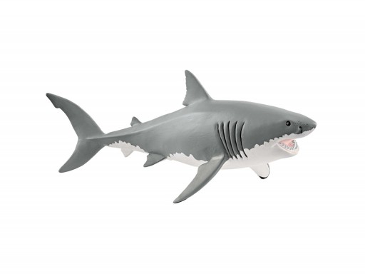 Фигурка SCHLEICH БОЛЬШАЯ БЕЛАЯ АКУЛА МОРСКИЕ ЖИВОТНЫЕ 14809