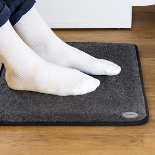 Электрический коврик OneConcept Magic-Carpet DX, черный