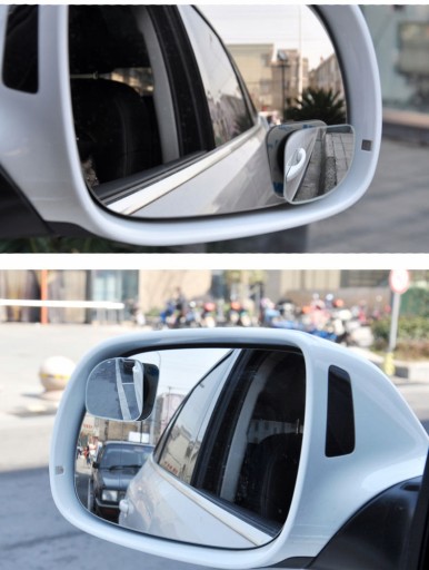Автомобильное зеркало для слепых зон, 2 шт, 360°