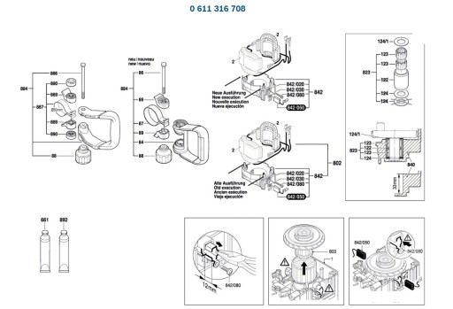 Отбойный молоток 1618710062 BOSCH GSH11E 708